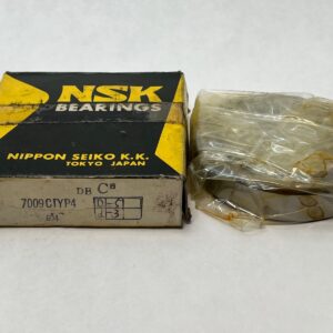 Angular Contact Bearing - 45 mm ID, 75 mm OD, 16 mm Width, Open, 15° contact angle.