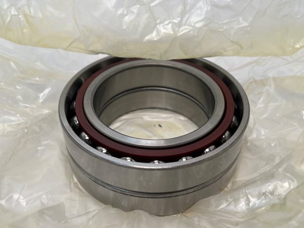 Angular Contact Ball Bearing – 70 mm ID, 110 mm OD, 20 mm Width, Open, 15° Contact Angle, Light Preload.