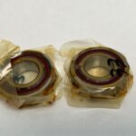 Angular Contact Ball Bearing – Straight Bore, 20 mm ID, 42 mm OD, 12 mm Width, Open, 25° Contact Angle, Medium Preload.