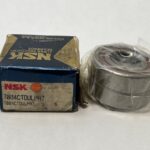 Angular Contact Ball Bearing – Straight Bore, 20 mm ID, 42 mm OD, 12 mm Width, Open, 15° Contact Angle, Light Preload.