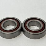 Angular Contact Ball Bearing – Straight Bore, 20 mm ID, 42 mm OD, 12 mm Width, Open, 15° Contact Angle, Light Preload.