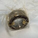 Angular Contact Ball Bearing – Straight Bore, 40 mm ID, 68 mm OD, 15 mm Width, Open, 25° Contact Angle, Light Preload.