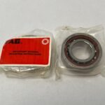 Angular Contact Ball Bearing – Straight Bore, 17 mm ID, 35 mm OD, 10 mm Width, Open, 15° Contact Angle, Light Preload.