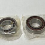 Angular Contact Ball Bearing – Straight Bore, 17 mm ID, 35 mm OD, 10 mm Width, Open, 15° Contact Angle, Light Preload.