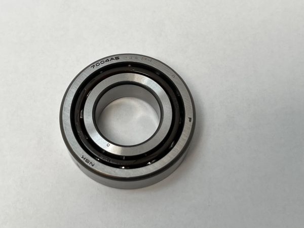 Angular Contact Ball Bearing – 20 mm ID, 42 mm OD, 12 mm Width, Open, 25° Contact Angle, Light Preload.