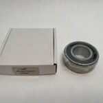 Angular Contact Ball Bearing – 30 mm ID, 62 mm OD, 23.8 mm Width, Double Rubber Seal, 30° Contact Angle.