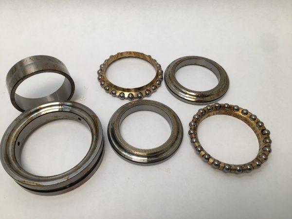 Angular contact bearings – 45 mm ID, 75 mm OD, 38 mm Width, Open, 60°.