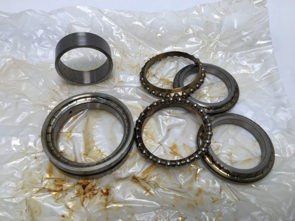 Angular contact bearings – 50 mm ID, 80 mm OD, 38 mm Width, Open, 60°.