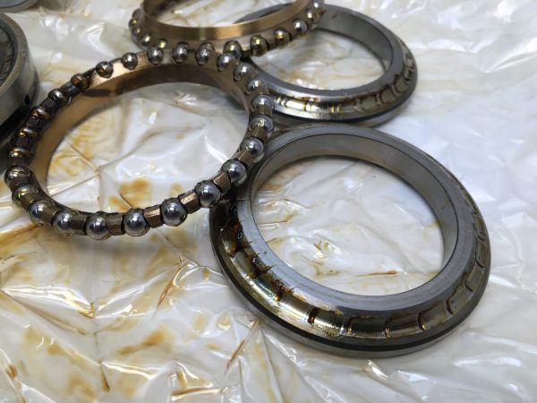 Angular contact bearings – 50 mm ID, 80 mm OD, 38 mm Width, Open, 60°.