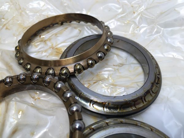 Angular contact bearings – 50 mm ID, 80 mm OD, 38 mm Width, Open, 60°.