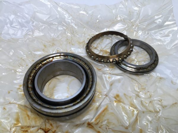 Angular contact bearings – 50 mm ID, 80 mm OD, 38 mm Width, Open, 60°.