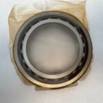 Angular Contact Ball Bearing – Straight Bore, 75 mm ID, 115 mm OD, 20 mm Width, Open, 15° Contact Angle, Light Preload.
