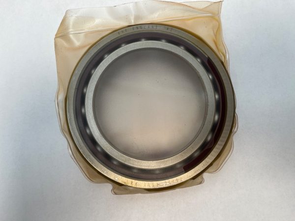 Angular Contact Ball Bearing – Straight Bore, 75 mm ID, 115 mm OD, 20 mm Width, Open, 15° Contact Angle, Light Preload.