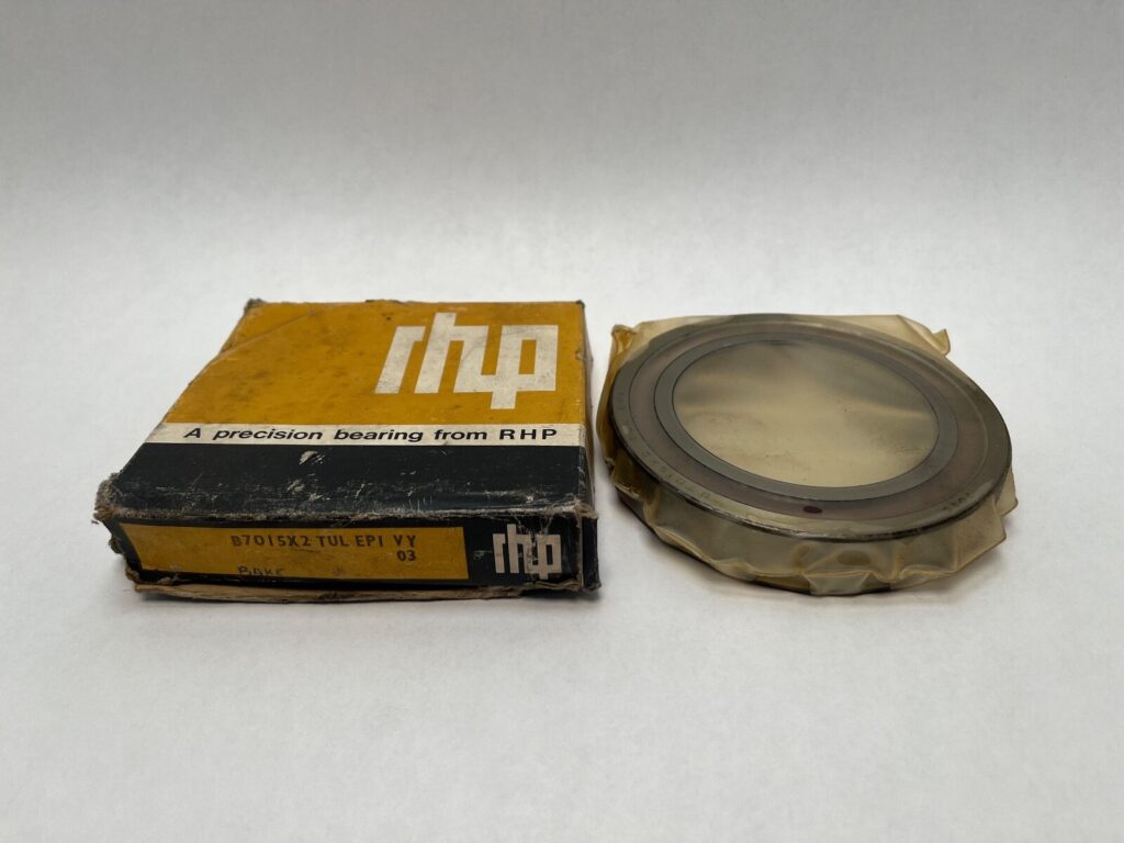 Angular Contact Ball Bearing – 75 mm ID, 115 mm OD, 20 mm Width, Open, 15°.