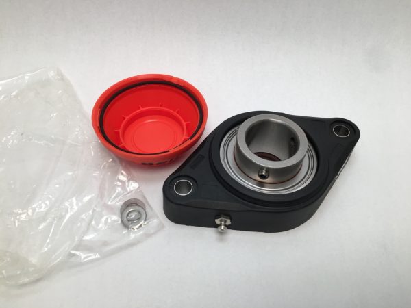 4-Bolt Flange Unit – 1.5 in Bore, 4 bolt, Stainless Steel, Standard Duty, Non-Expanding