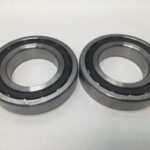 Angular Contact Ball Bearing – Straight Bore, 55 mm ID, 100 mm OD, 21 mm Width, Open, 15° Contact Angle, Without Snap Ring