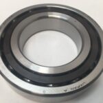 Angular Contact Ball Bearing – Straight Bore, 55 mm ID, 100 mm OD, 21 mm Width, Open, 15° Contact Angle, Without Snap Ring