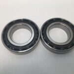 Angular Contact Ball Bearing – Straight Bore, 55 mm ID, 100 mm OD, 21 mm Width, Open, 15° Contact Angle, Without Snap Ring