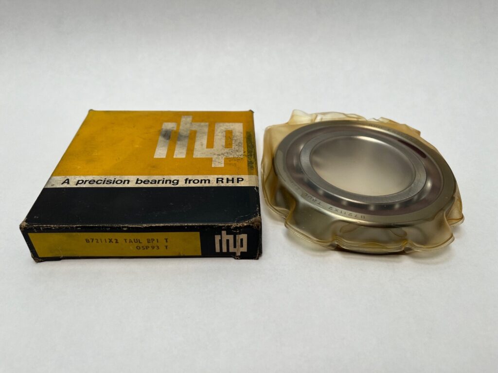 Angular contact bearings – 55 mm ID, 100 mm OD, 21 mm Width, Open, 15°, Light preload.