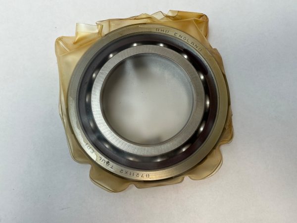 Angular contact bearings – 55 mm ID, 100 mm OD, 21 mm Width, Open, 15°, Light preload.