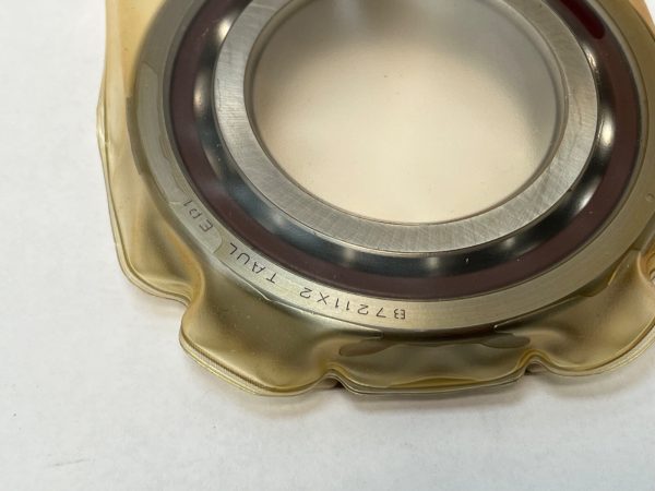 Angular contact bearings – 55 mm ID, 100 mm OD, 21 mm Width, Open, 15°, Light preload.