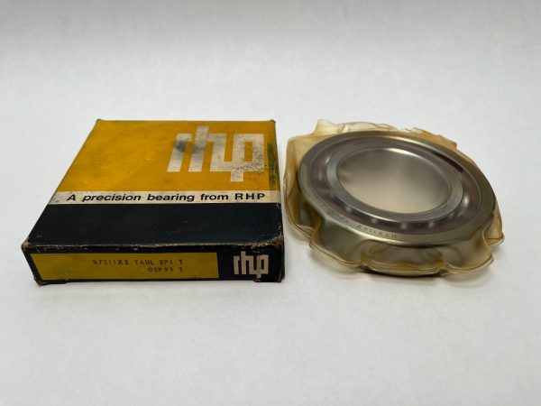 Angular contact bearings – 55 mm ID, 100 mm OD, 21 mm Width, Open, 15°, Light preload.