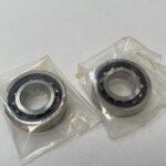 Angular Contact Ball Bearing – Straight Bore, 15 mm ID, 32 mm OD, 9 mm Width, Open, 15° Contact Angle, Light Preload.