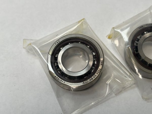 Angular Contact Ball Bearing – Straight Bore, 15 mm ID, 32 mm OD, 9 mm Width, Open, 15° Contact Angle, Light Preload.