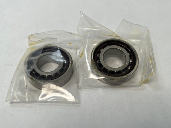 Angular Contact Ball Bearing – Straight Bore, 15 mm ID, 32 mm OD, 9 mm Width, Open, 15° Contact Angle, Light Preload.
