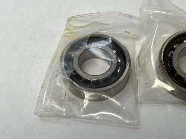 Angular Contact Ball Bearing – Straight Bore, 15 mm ID, 32 mm OD, 9 mm Width, Open, 15° Contact Angle, Light Preload.