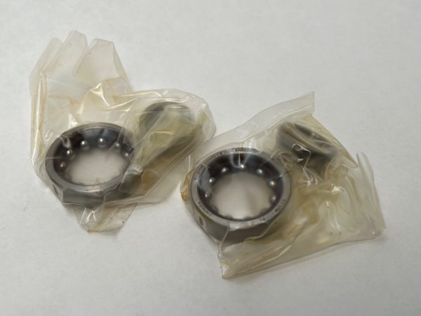 Angular Contact Ball Bearing – Straight Bore, 17 mm ID, 35 mm OD, 10 mm Width, Open, 15° Contact Angle, Light Preload.