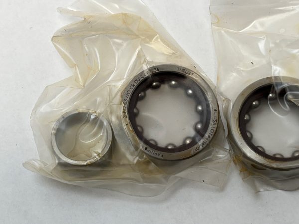 Angular Contact Ball Bearing – Straight Bore, 17 mm ID, 35 mm OD, 10 mm Width, Open, 15° Contact Angle, Light Preload.