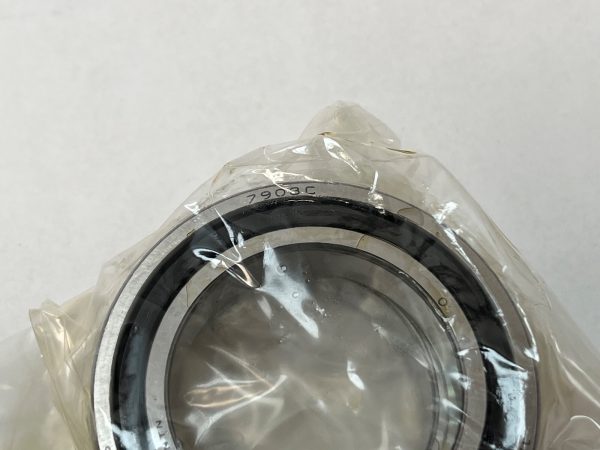 Angular Contact Ball Bearing – Straight Bore, 40 mm ID, 62 mm OD, 12 mm Width, Open, 15° Contact Angle, Normal Preload.
