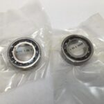 Angular Contact Bearing – 25 mm ID, 47 mm OD, 12 mm Width, Open, 25°, Medium preload.
