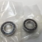 Angular Contact Bearing – 25 mm ID, 47 mm OD, 12 mm Width, Open, 25°, Medium preload.