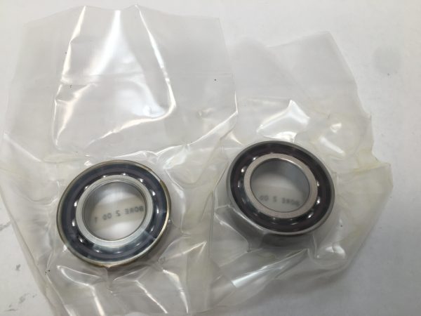 Angular Contact Bearing – 25 mm ID, 47 mm OD, 12 mm Width, Open, 25°, Medium preload.