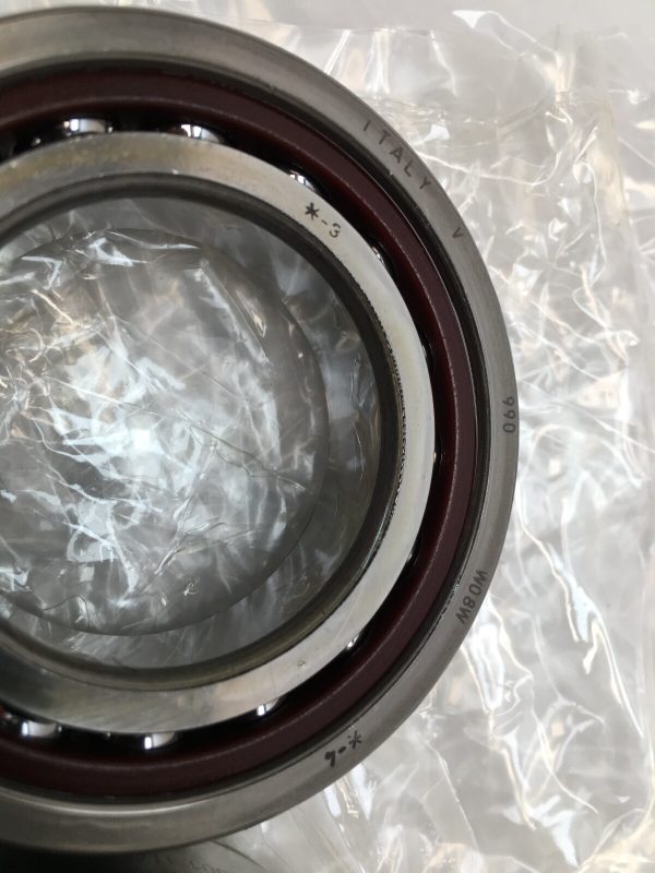 Angular Contact Bearing – 35 mm ID, 62 mm OD, 14 mm Width, Open, 29°, Light preload.