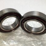 Angular Contact Bearing – 35 mm ID, 62 mm OD, 14 mm Width, Open, 29°, Light preload.