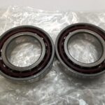 Angular Contact Bearing – 35 mm ID, 62 mm OD, 14 mm Width, Open, 29°, Light preload.