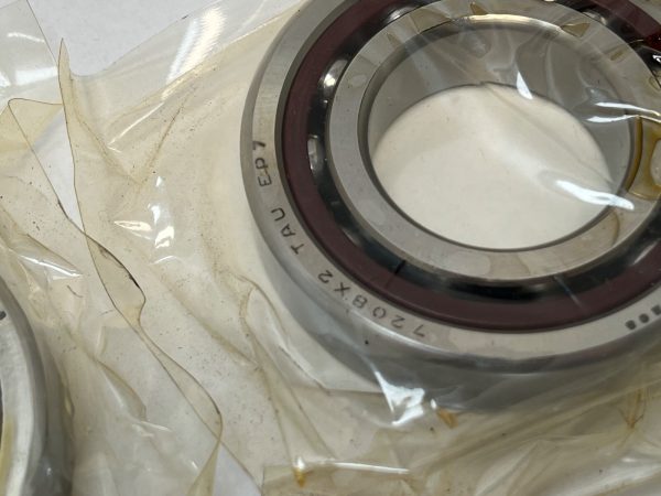 RHP 7208TADULP4 Bearing 40x80x18mm 7208B 7208-TA-DUL-P4 7208TDUEP7 England 2 Pcs