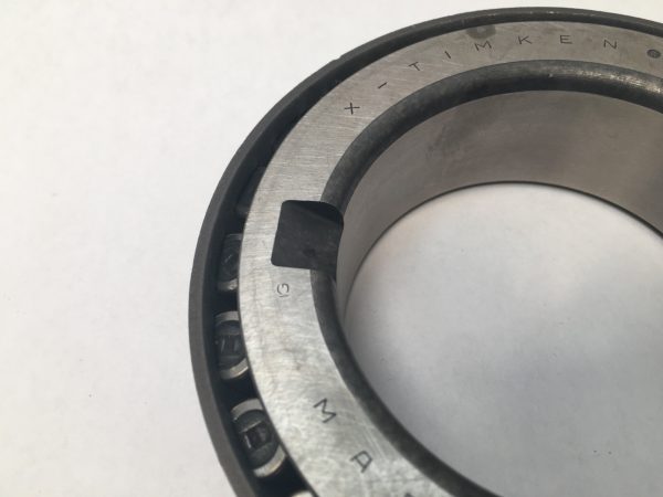 Tapered Roller Cone – 3.0000″ Bore, 1.3125″ Cone Width, class 3, Case-Carburized Steel with keyway.