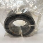 Angular Contact Ball Bearing – Straight Bore, 70 mm ID, 125 mm OD, 24 mm Width, Open, 40° Contact Angle.