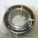Angular Contact Ball Bearing – Straight Bore, 70 mm ID, 125 mm OD, 24 mm Width, Open, 40° Contact Angle.