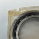 Angular Contact Ball Bearing – Straight Bore, 65 mm ID, 100 mm OD, 18 mm Width, Open, 15° Contact Angle, Medium Preload.