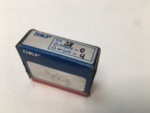 Angular Contact Ball Bearing – 25 mm ID, 42 mm OD, 9 mm Width, Open, 15° Contact Angle, Light Preload.