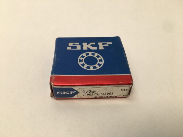 Angular Contact Ball Bearing – 25 mm ID, 42 mm OD, 9 mm Width, Open, 15° Contact Angle, Light Preload.