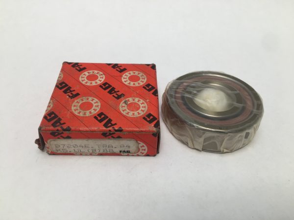 Angular Contact Bearing – 20 mm ID, 47 mm OD, 14 mm Width, Open, 25° Contact Angle