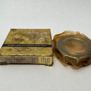 Angular Contact Ball Bearing - 40 mm ID, 68 mm OD, 15 mm Width, Open, 15° Contact Angle, Light Preload.