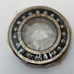 Self Aligning Ball Bearing – Straight Bore, 55 mm ID, 100 mm OD, 21 mm Width, Open.