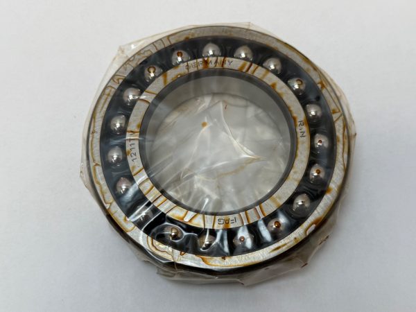 Self Aligning Ball Bearing – Straight Bore, 55 mm ID, 100 mm OD, 21 mm Width, Open.